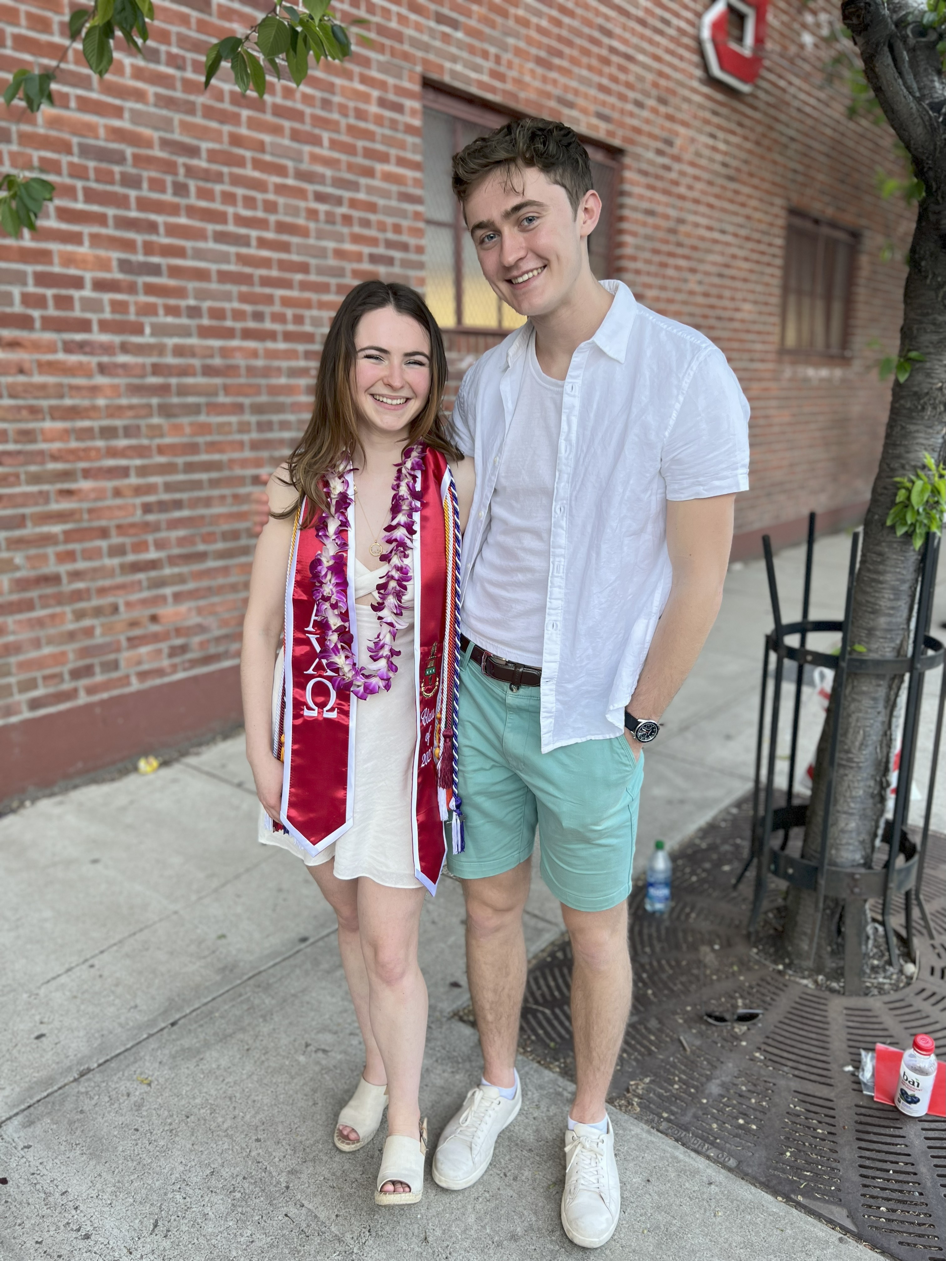 Ian Wiatric graduation photo at Northeastern University