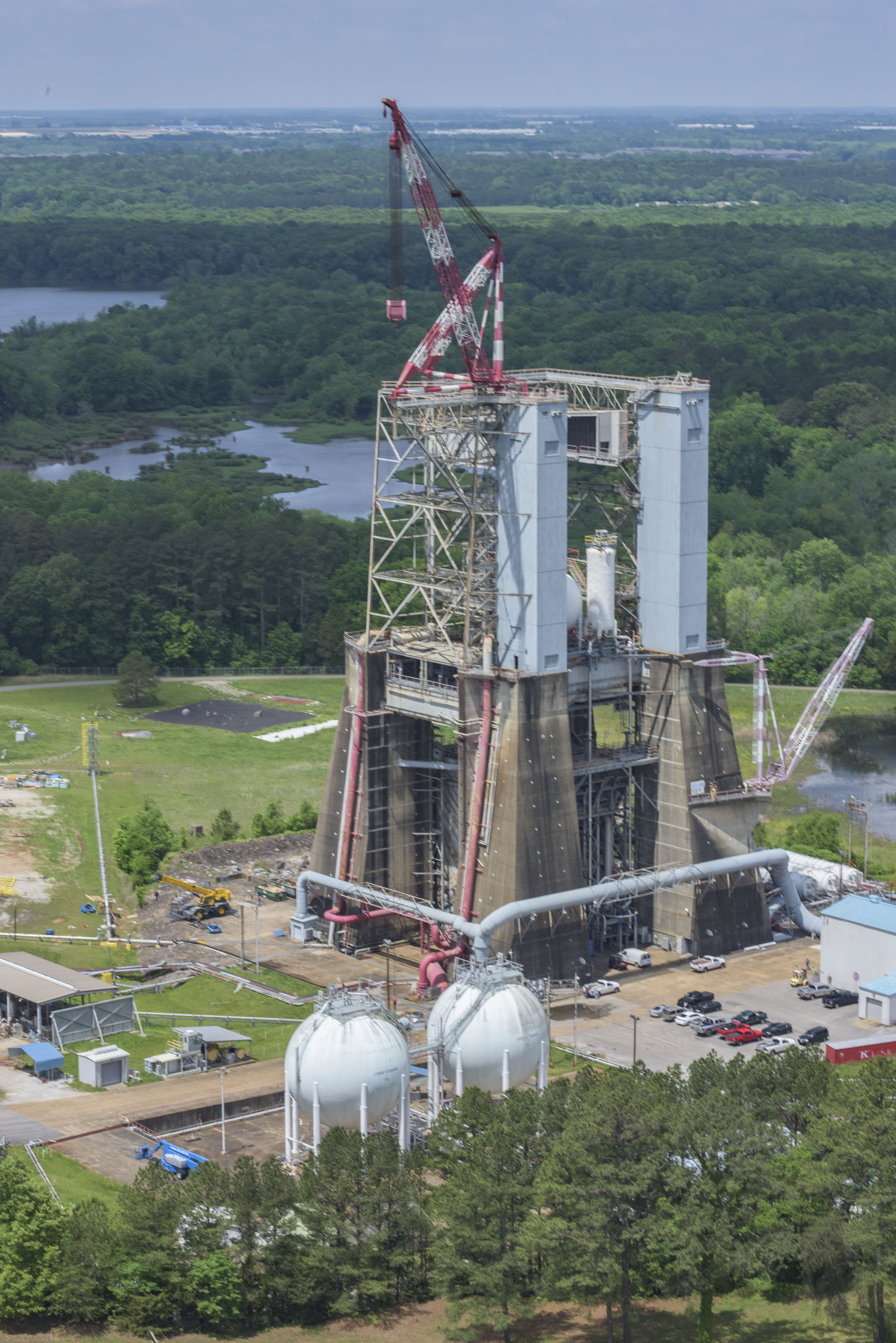 Marshall Space Flight Center Test Stand 4670
